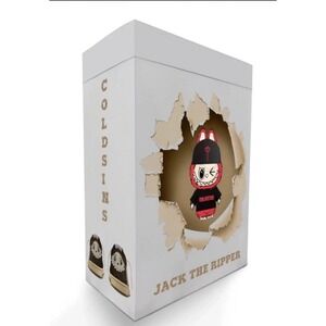 Cold Sins Jack The Ripper Travis Scott x‎ Labubu Customs Mocha Shoes - SIZE 11.5